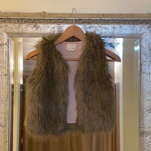 Crew Cuts Fur vest